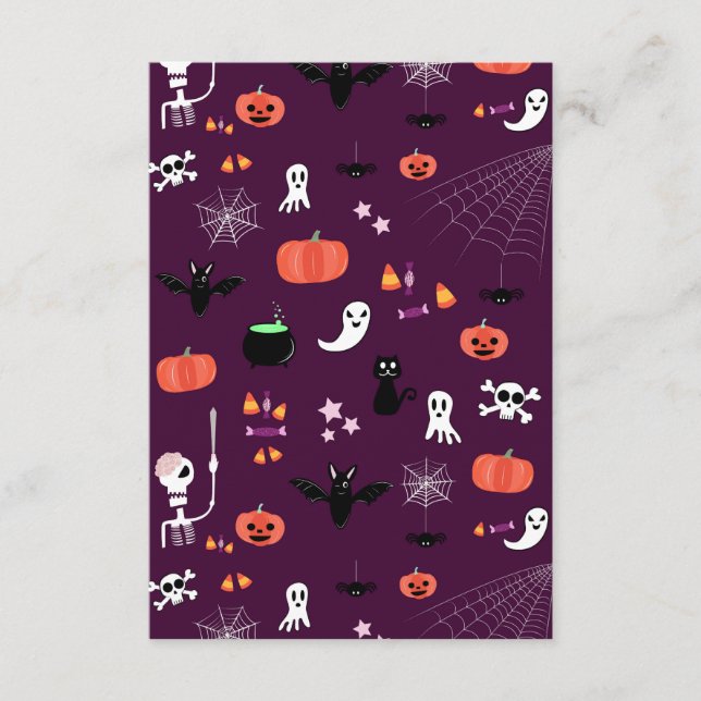 Halloween Enclosure Card (Front)