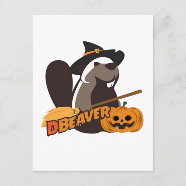 Halloween  enclosure card (Front)