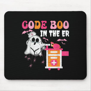 Halloween Er Costume Code Boo In The Er Nurse Crew Mouse Mat