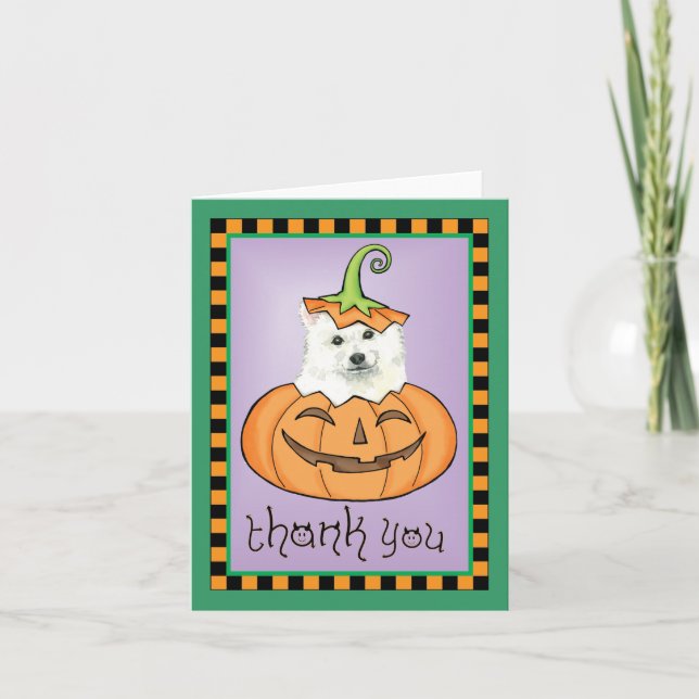 Halloween Eskie Thank You (Front)