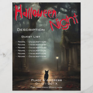 Halloween Event Promotion Flyer