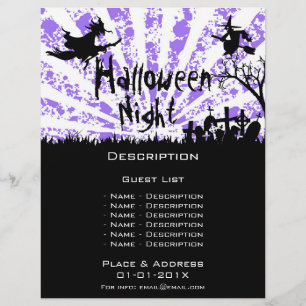 Halloween Event Promotion Flyer