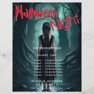 Halloween Event Promotion Flyer