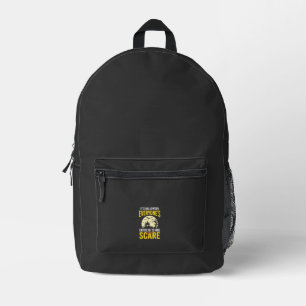 Halloween Everyone Entitled One Scare Design_1 Printed Backpack