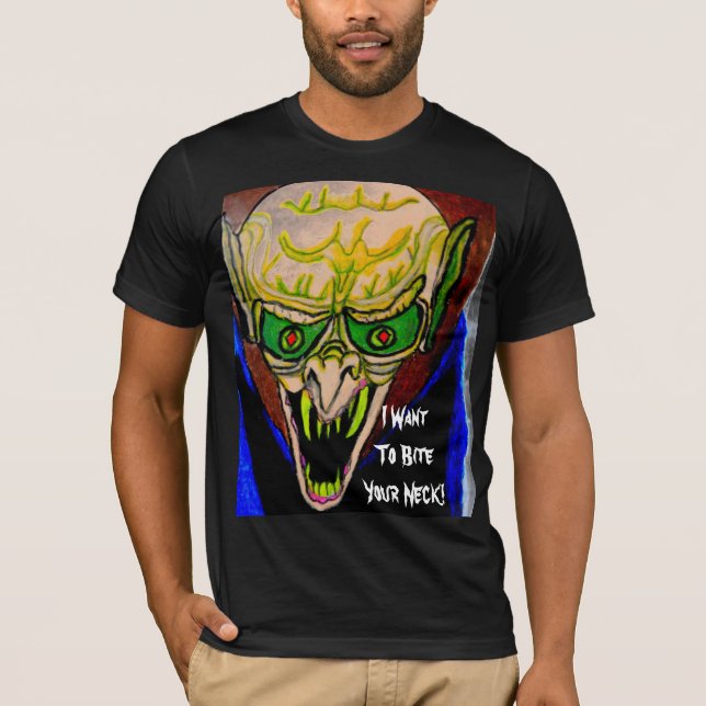 HALLOWEEN EVIL VAMPIRE tee (Front)