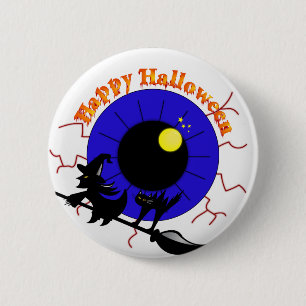Halloween Eyeball 6 Cm Round Badge