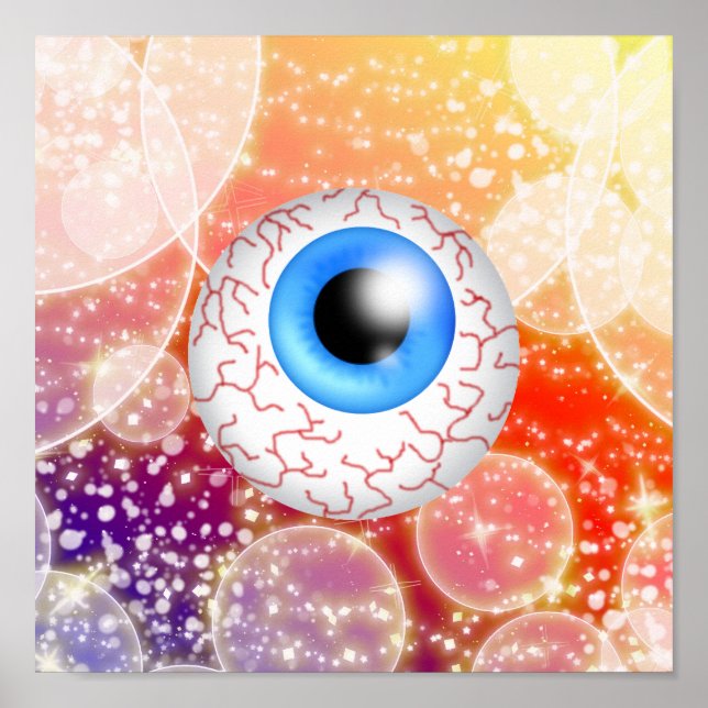 Halloween Eyeball - SRF Poster (Front)