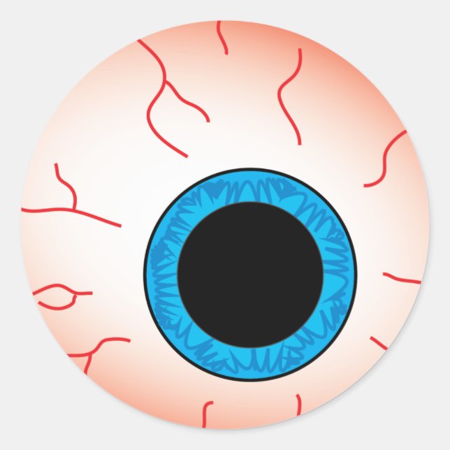 Halloween Eyeball sticker (Front)