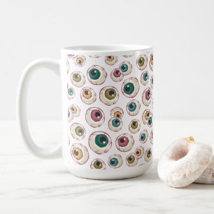 Halloween Eyeballs Coffee Mug