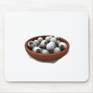 halloween eyeballs mouse mat