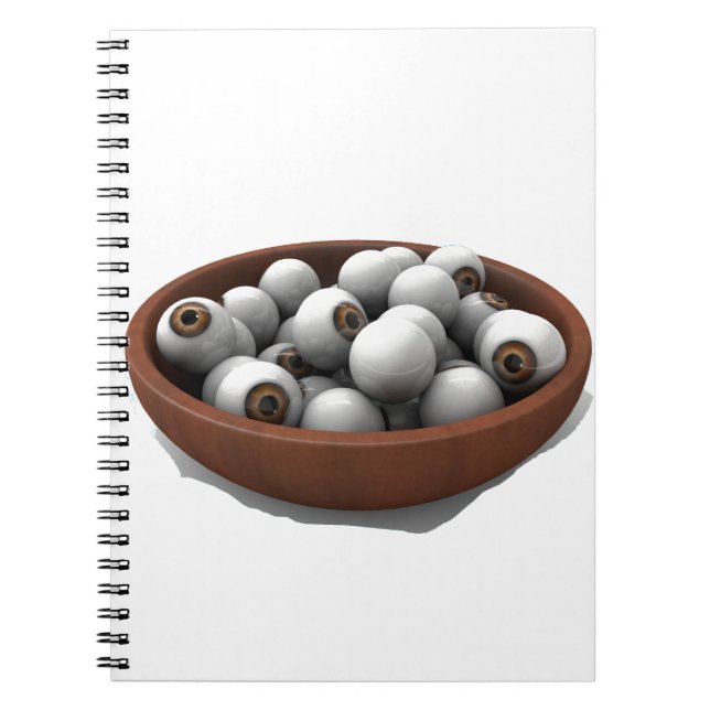 halloween eyeballs notebook (Front)