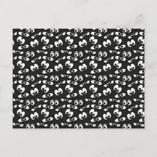 Halloween Eyeballs Postcard