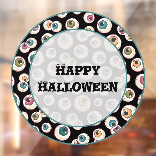 Halloween Eyeballs Window Cling (Sheet 2)