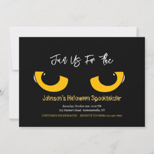 Halloween Eyes Invitation