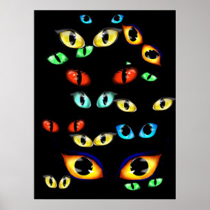 Halloween Eyes Poster