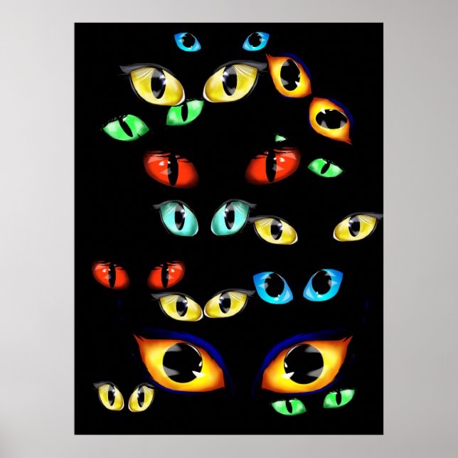 Halloween Eyes  Poster (Front)