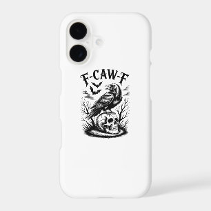 Halloween F-Caw-F Bird Crow Women Men Trendy Casua