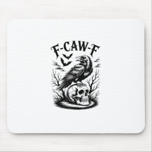 Halloween F-Caw-F Bird Crow Women Men Trendy Casua Mouse Mat