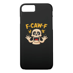 Halloween F-Caw-F Skull iPhone 8/7 Case