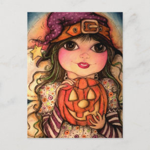 Halloween Fairy Fun Postcard