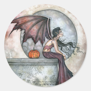 Halloween Fairy Gothic Stickers by Molly Harrison