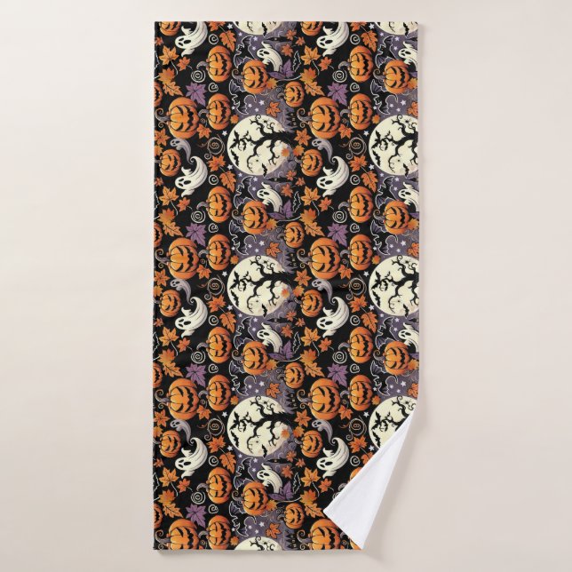 Halloween/Fall/Autumn Bath Towel (Bath Towel)