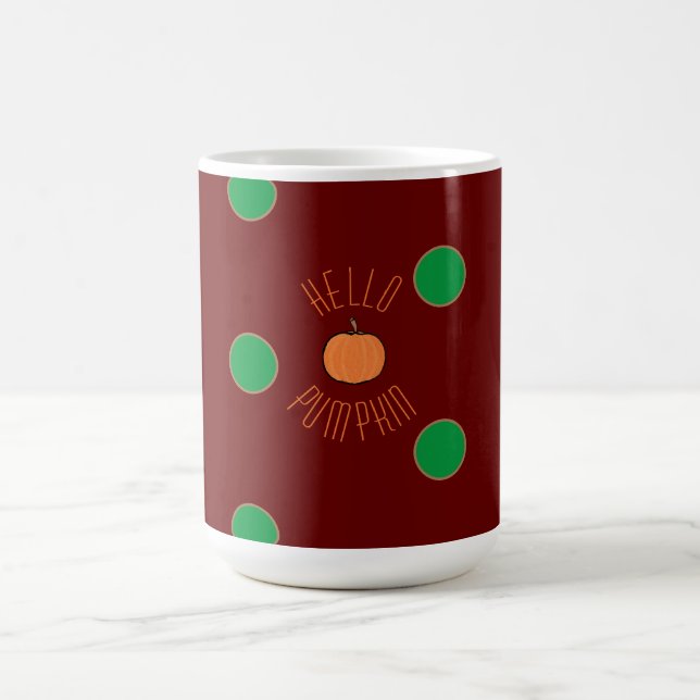 halloween/fall/autumn coffee/cocoa/tea mug (Center)