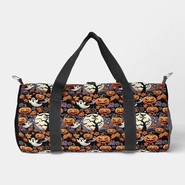 Halloween/Fall/Autumn Duffle Bag (Front)