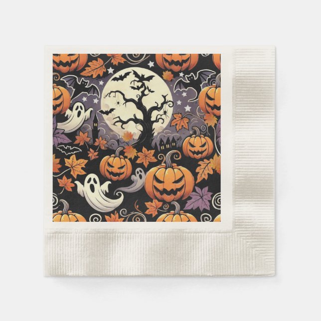 Halloween/Fall/Autumn Napkin (Front)