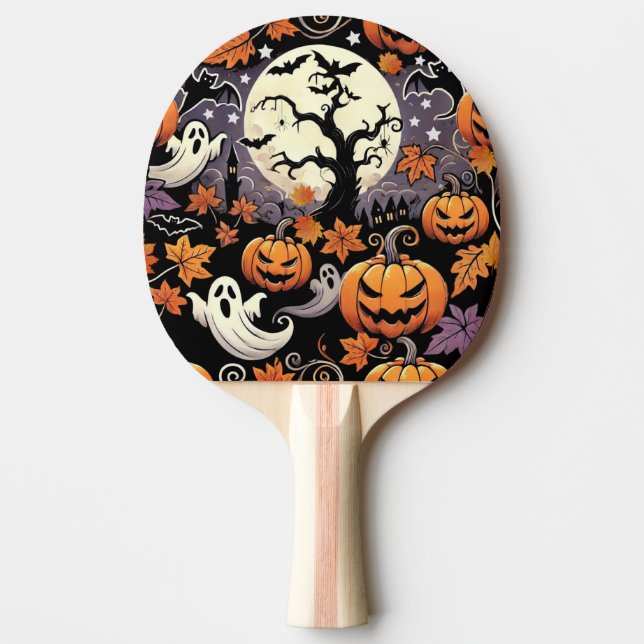Halloween/Fall/Autumn Ping Pong Paddle (Front)