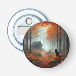 Halloween/Fall/Autumn/pumpkin/cat  Bottle Opener