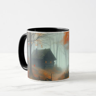 Halloween/Fall/Autumn/pumpkin/cat Mug