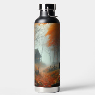 Halloween/Fall/Autumn/pumpkin/cat  Water Bottle