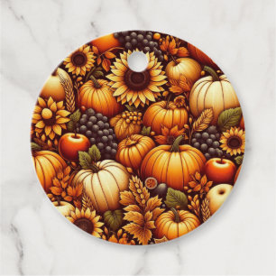 Halloween/Fall/Autumn/pumpkin Favour Tags