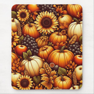 Halloween/Fall/Autumn/pumpkin Mouse Mat