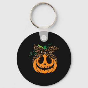 Halloween Fall Cute And Fun Pumpkin Key Ring