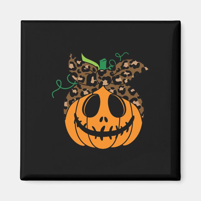 Halloween Fall Cute And Fun Pumpkin  Magnet (Front)