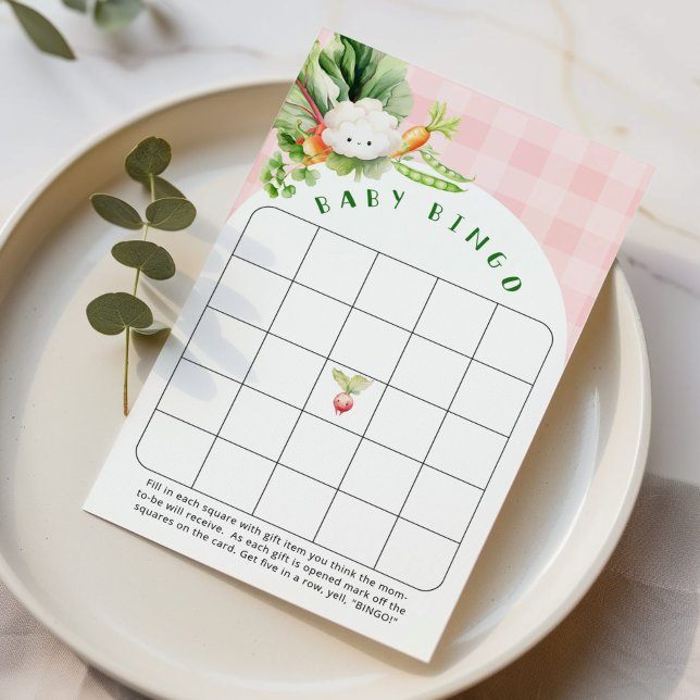 Halloween fall locally grown pink Baby bingo game (Creator Uploaded)