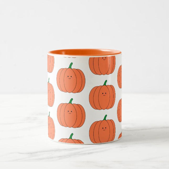 Halloween/Fall Pumpkin Mug (Center)
