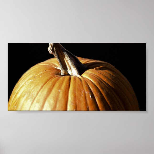 Halloween Fall Pumpkin Poster (Front)