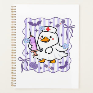Halloween Fall Purple Coquette Goose Nurse Aesthet Planner