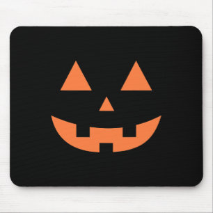 Halloween Fall Scary Jack O' Lantern Pumpkin Mouse Mat
