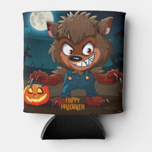 Halloween/Fall/Werewolf/Cartoon Can Cooler