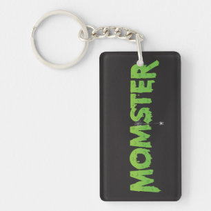 Halloween Family Couple Matching Funny Mum Momster Key Ring