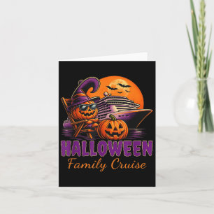 Halloween Family Cruise Matching Family Cruising S Card