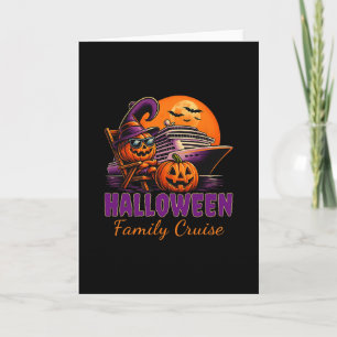 Halloween Family Cruise Matching Family Cruising S Card