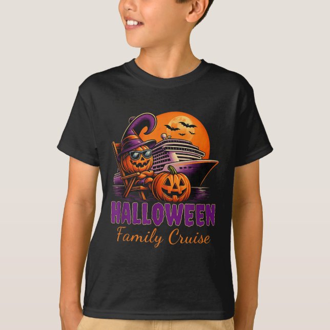 Halloween Family Cruise Matching Family Cruising S T-Shirt (Front)