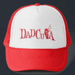 Halloween Family Matching Dad Dadcula Dracula  Trucker Hat<br><div class="desc">Happy Halloween everyone! Are you ready to bring out the Halloween spirit? These funny Halloween themes for couples and families are the best way to get involved in Horror Nights. Create a unified and heartwarming visual as your family showcases their spooky style together. Capture the magic of Halloween with these...</div>