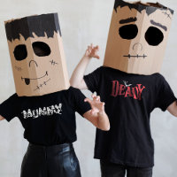 Halloween Family Matching Funny Deady Daddy Dad