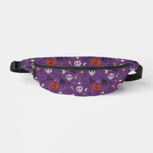 Halloween Fanny Pack – Skulls, Pumpkins, Cats
